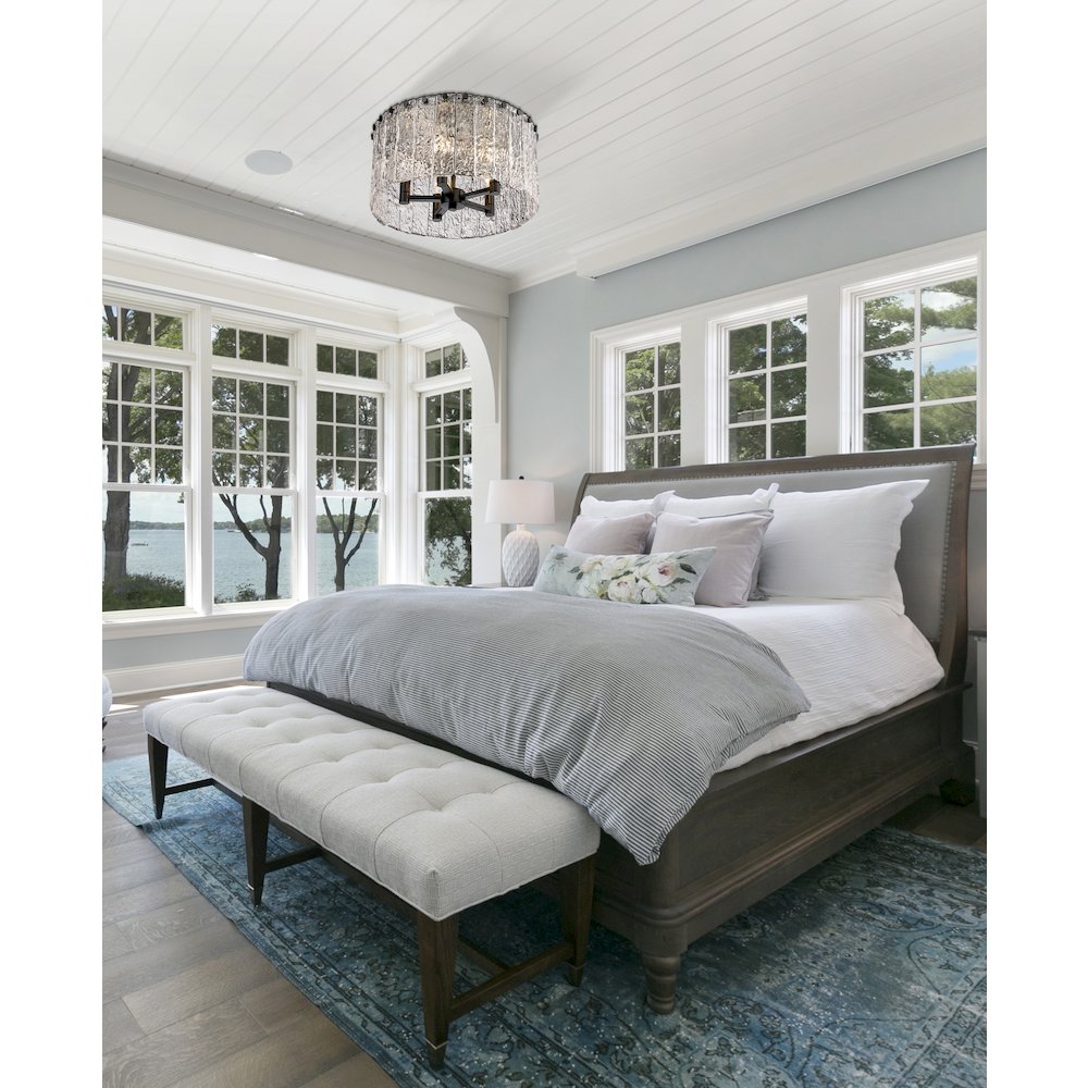 Z-Lite 5 Light Flush Mount