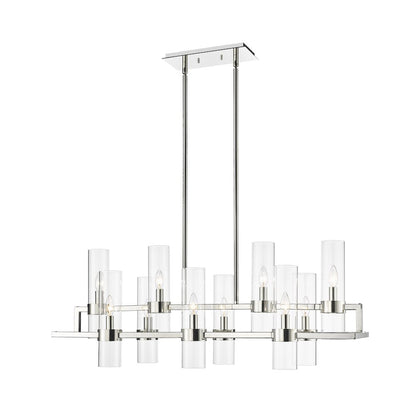 Z-Lite 10 Light Linear Chandelier