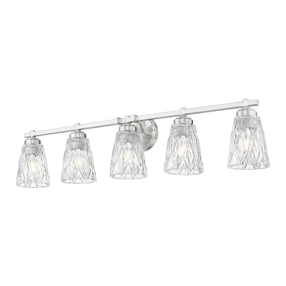Z-Lite 5 Light Vanity, Brushed Nickel