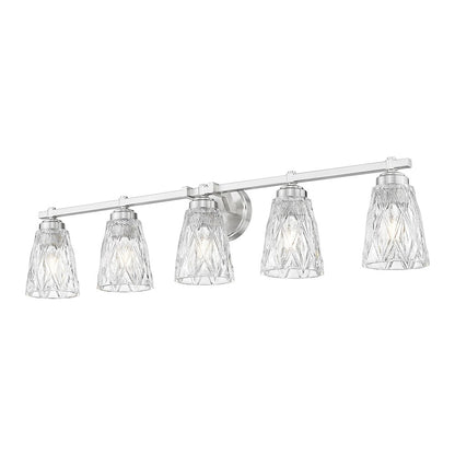 Z-Lite 5 Light Vanity, Brushed Nickel