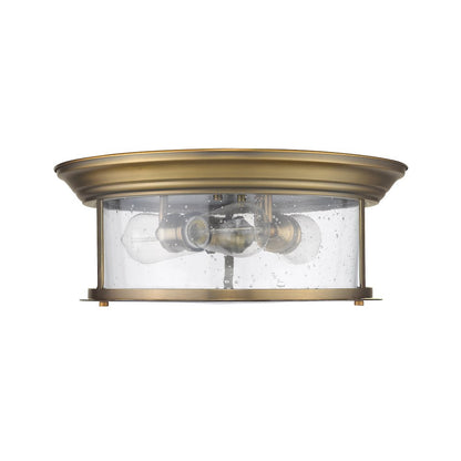 Z-Lite 3 Light Flush Mount