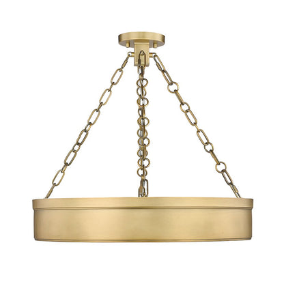 Z-Lite 3 Light Semi Flush Mount