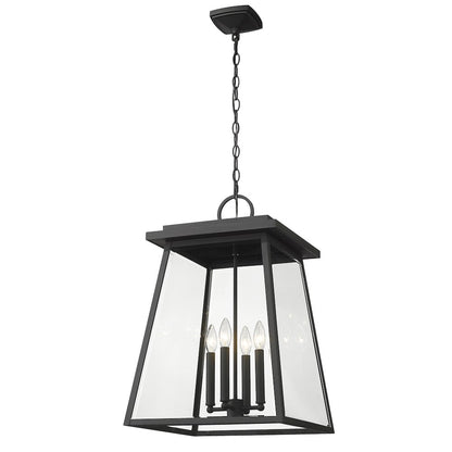 Z-Lite 4 Light Outdoor Chain Mount Ceiling Fixture