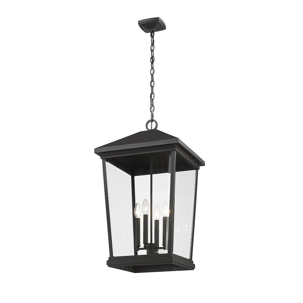 Z-Lite 4 Light Outdoor Chain Mount Ceiling Fixture