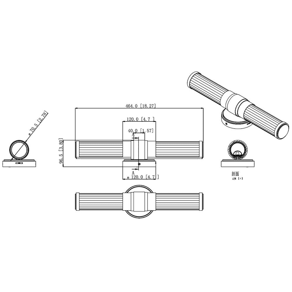 Z-Lite 1 Light Vanity