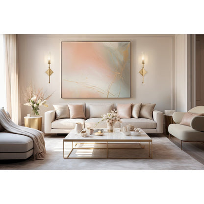 Z-Lite 1 Light Wall Sconce, Modern Gold