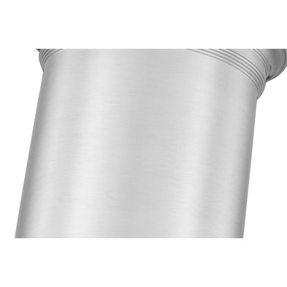 Z-Lite 1 Light Flush Mount, Brushed Nickel