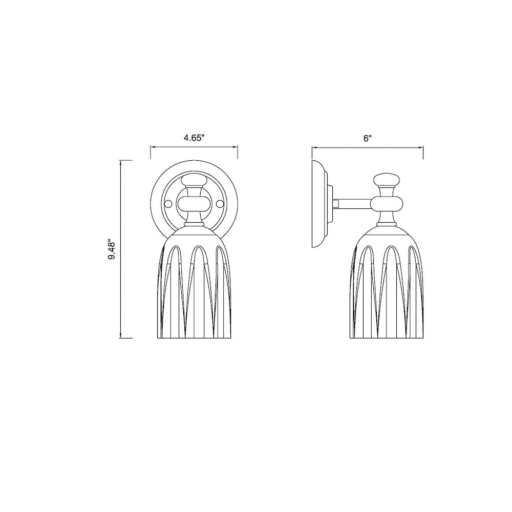 Z-Lite 1 Light Wall Sconce