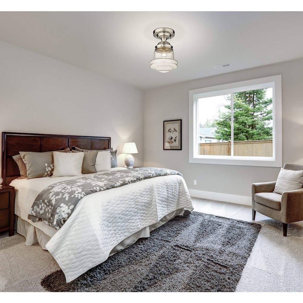 Z-Lite 1 Light Flush Mount