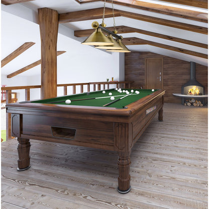 Z-Lite Cordon 3 Light Billiard, Steel Frame, Rubbed Brass Shade Color