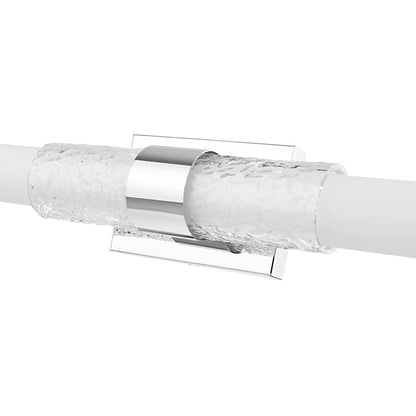 Z-Lite Egon 1 Light Vanity in Chrome color, Steel frame