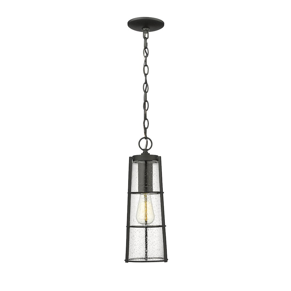 Z-Lite 1 Light Outdoor Chain Mount Ceiling Fixture