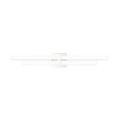 Z-Lite Zane 2 Light Vanity in Chrome  Frame Finish