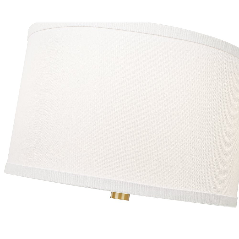 Z-Lite 1 Light Pendant, Modern Gold