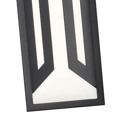 Z-Lite 2 Light Outdoor Wall Light, Sand Black