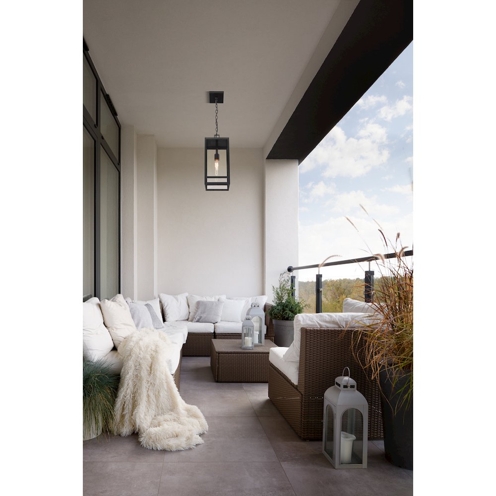 Z-Lite 1 Light Outdoor Chain Mount Ceiling Fixture