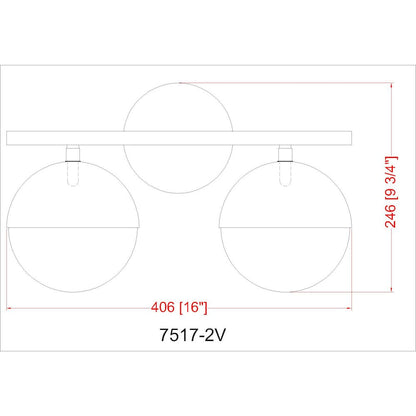 Z-Lite 2 Light Vanity