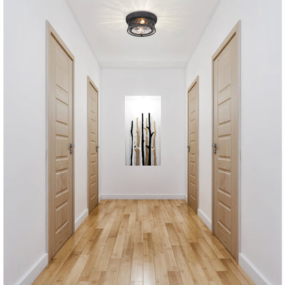 Z-Lite 2 Light Flush Mount