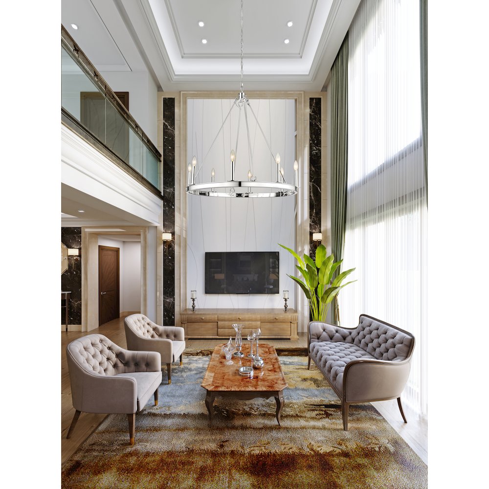 Z-Lite 8 Light Chandelier