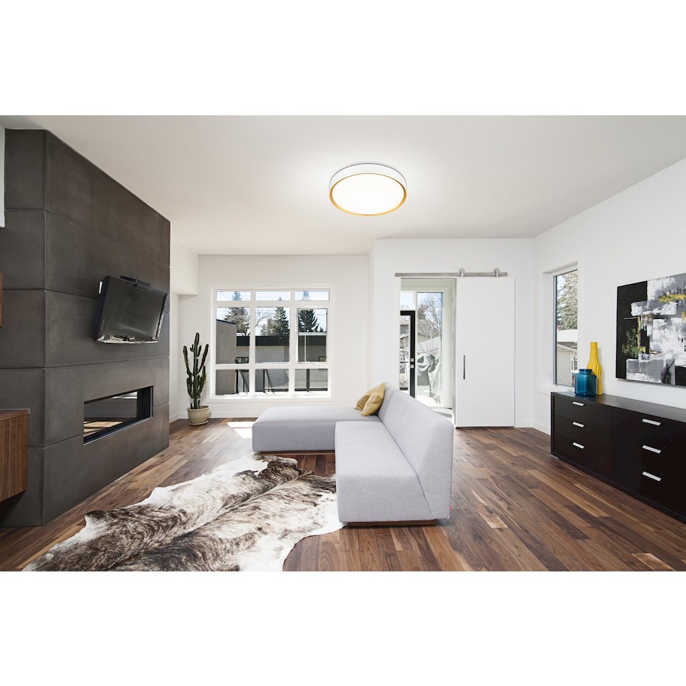 Z-Lite 1 Light Flush Mount