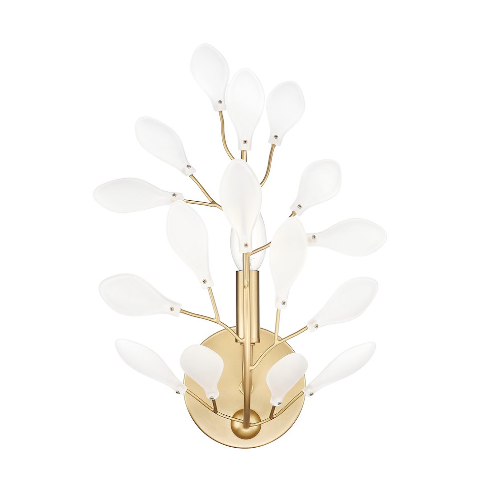 Z-Lite 1 Light Wall Sconce, Modern Gold