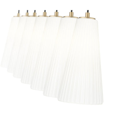 Z-Lite 7 Light Linear Chandelier
