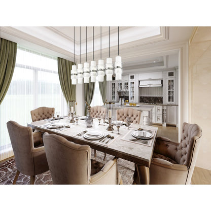 Z-Lite 7 Light Linear Chandelier