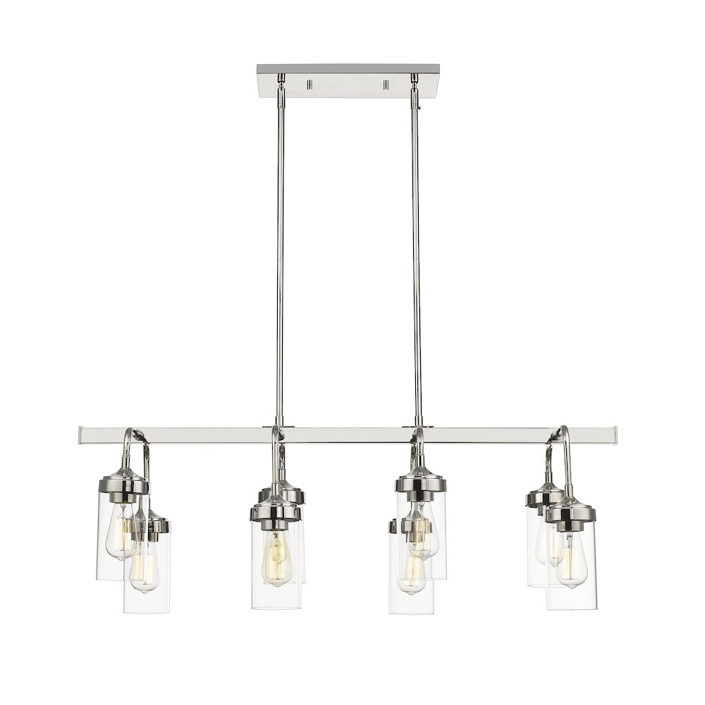 Z-Lite 8 Light Linear Chandelier