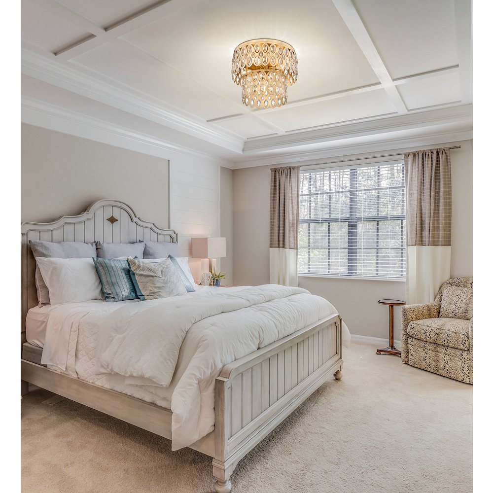 Z-Lite 5 Light Flush Mount