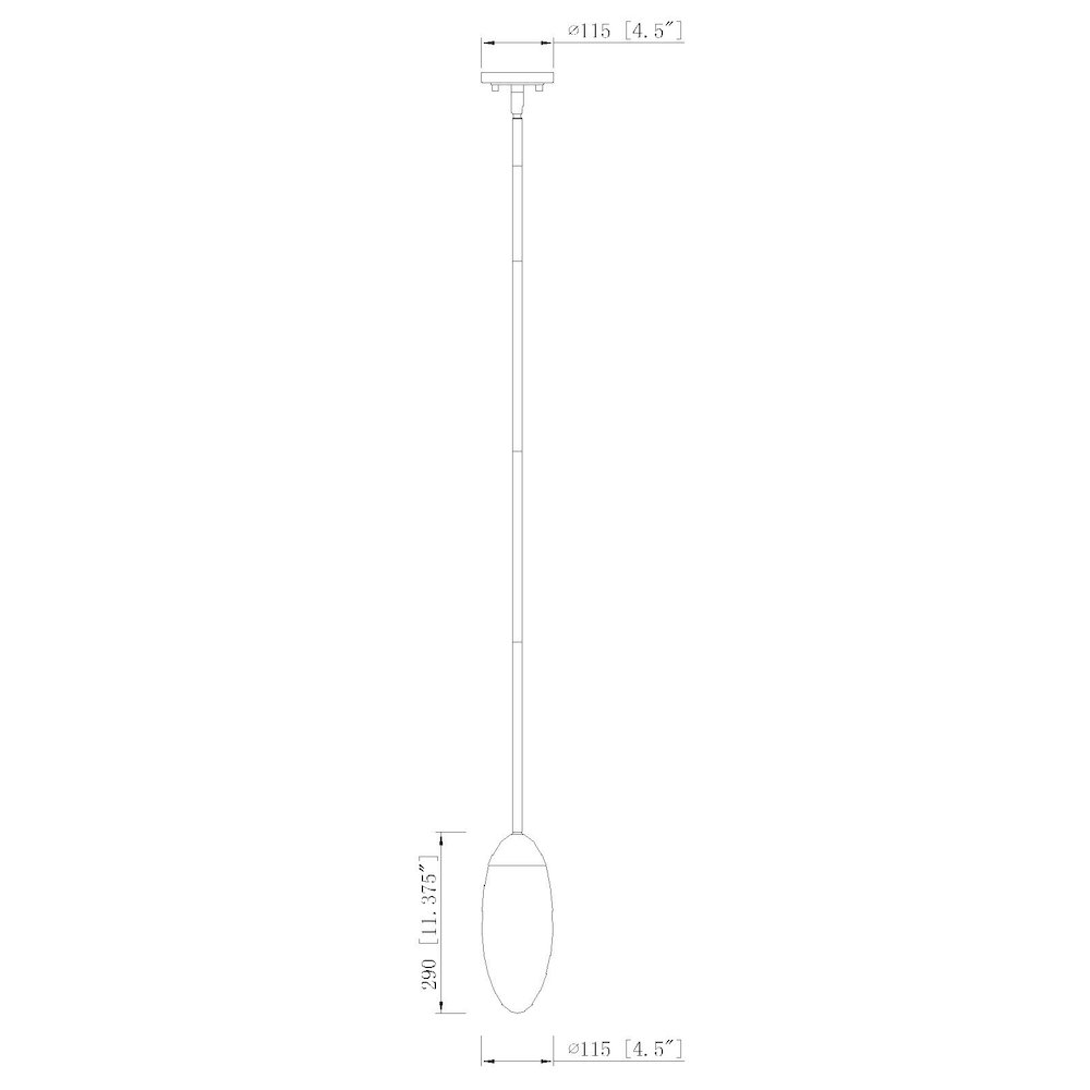 Z-Lite 1 Light Pendant