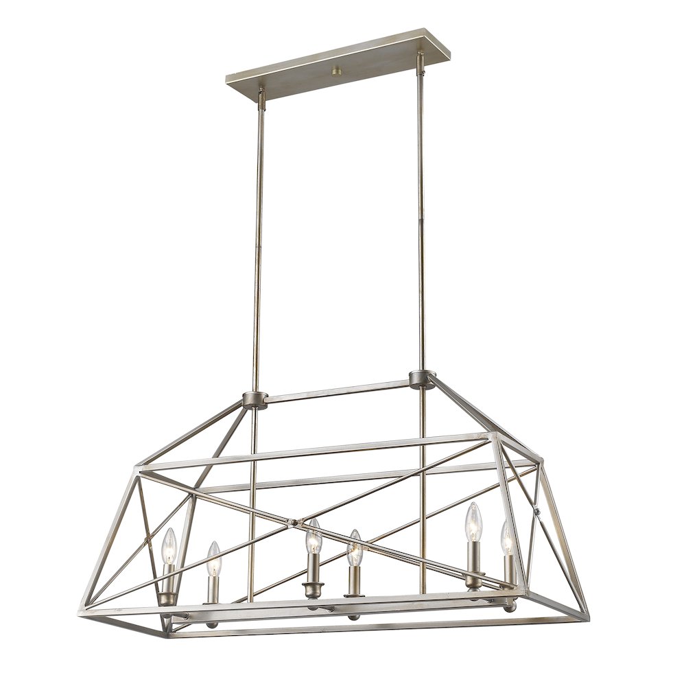 Z-Lite 6 Light Linear Chandelier