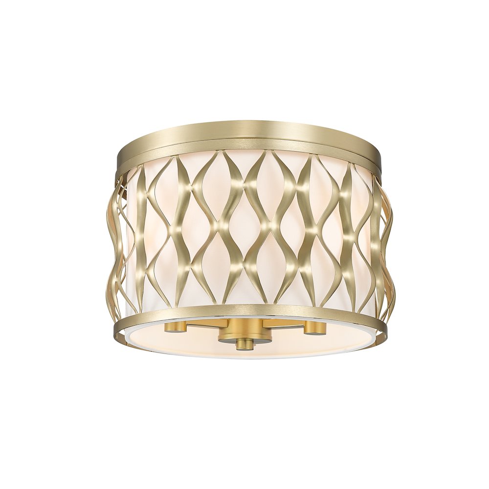 Z-Lite 3 Light Flush mount