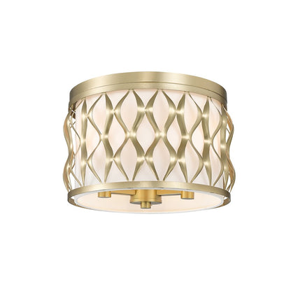 Z-Lite 3 Light Flush mount