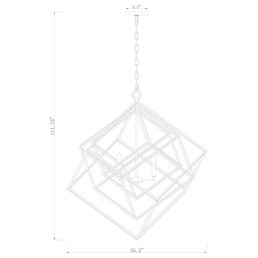 Z-Lite 6 Light Chandelier