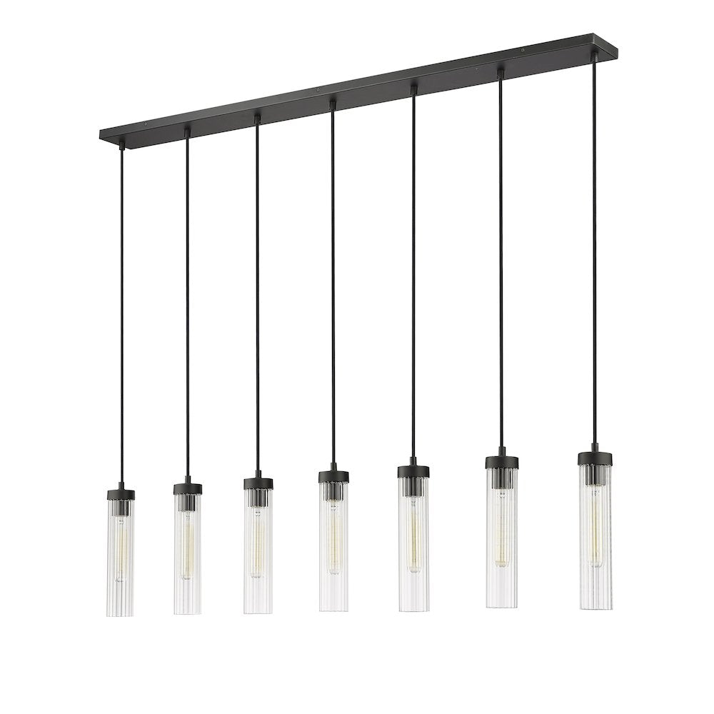 Z-Lite 7 Light Linear Chandelier