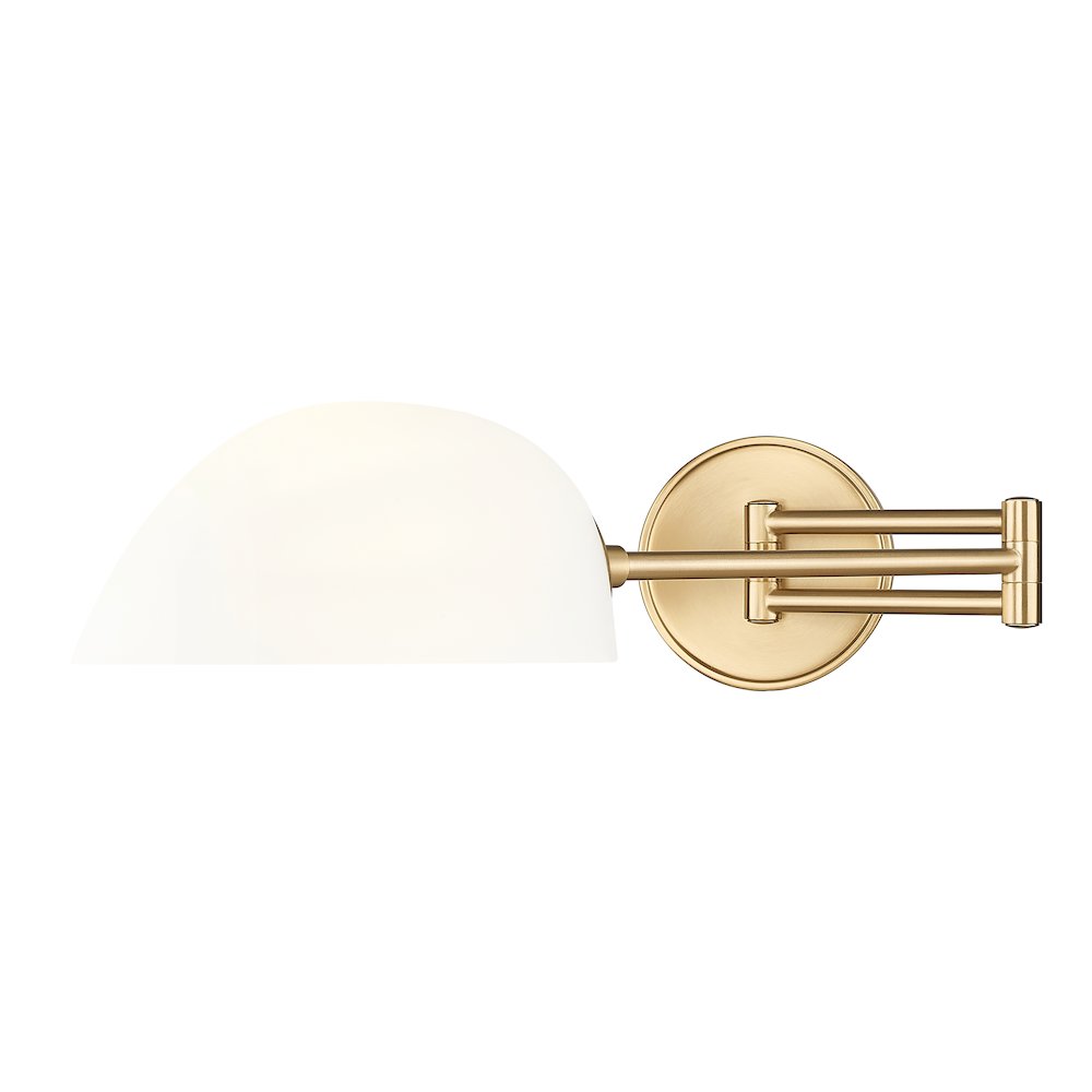 Z-Lite 1 Light Wall Sconce, Modern Gold