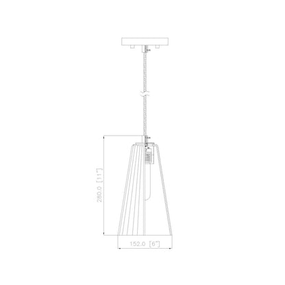 Z-Lite 1 Light Pendant