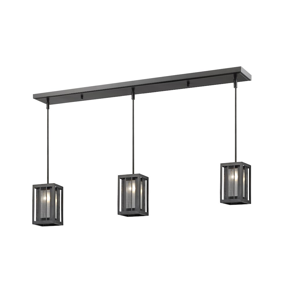 Z-Lite 3 Light Linear Chandelier