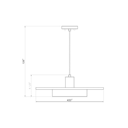 Z-Lite 1 Light Pendant, Brushed Nickel