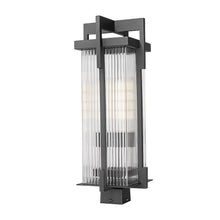 Fortis 2 Light Sand Black Outdoor Post Mount Fixture
