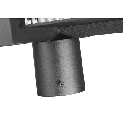 Fortis 3 Light Sand Black Outdoor Post Mount Fixture