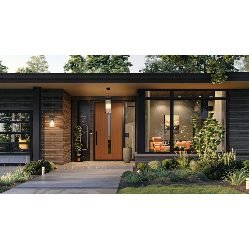 Fortis 1 Light Sand Black Outdoor Wall Light