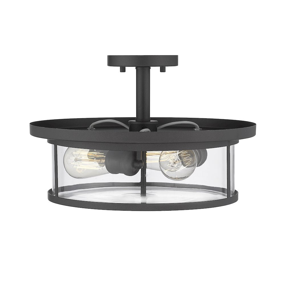 Z-Lite 3 Light Semi Flush Mount