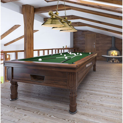 Z-Lite Cordon 3 Light Billiard, Steel Frame, Rubbed Brass Shade Color