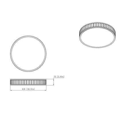 Z-Lite 1 Light Flush Mount