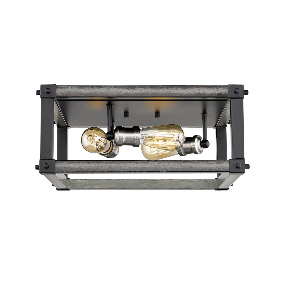 Z-Lite 3 Light Flush Mount