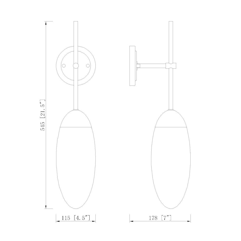 Z-Lite 1 Light Wall Sconce