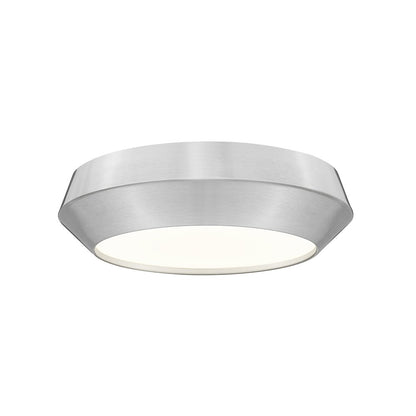 Z-Lite 1 Light Flush Mount, Brushed Nickel