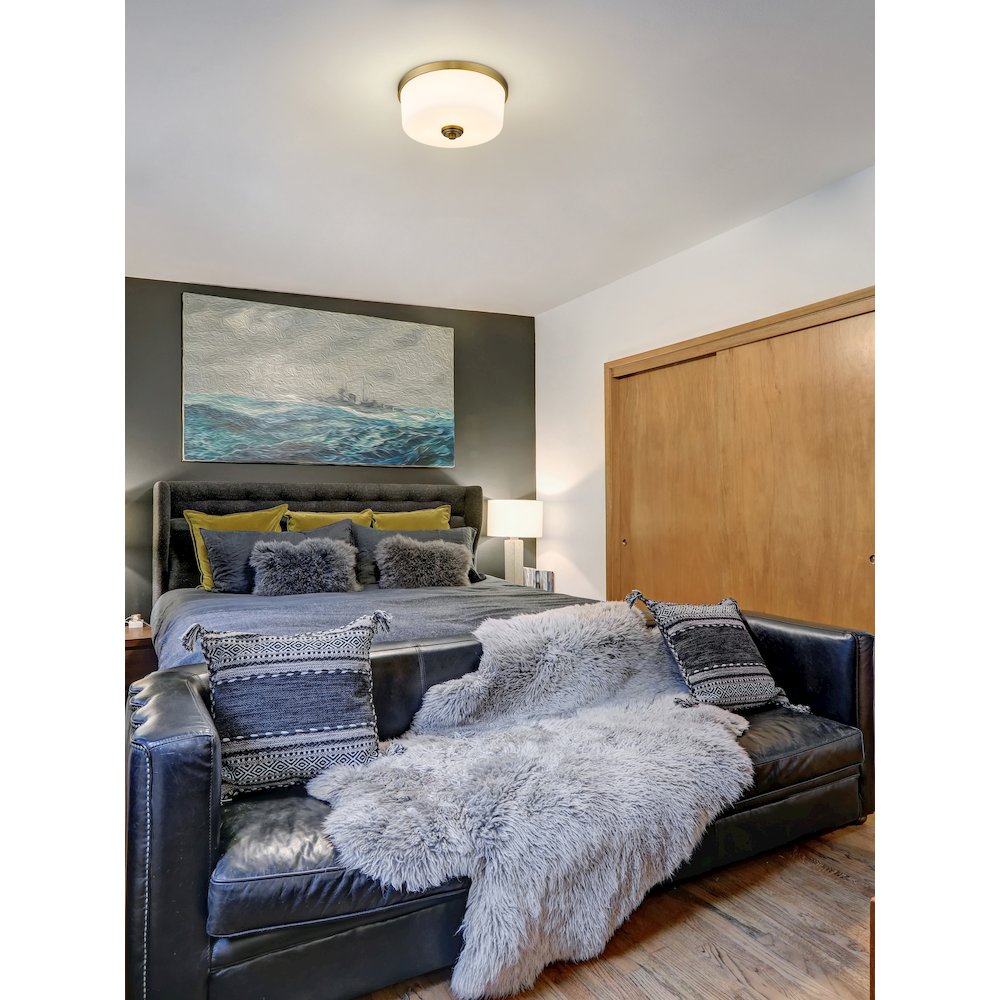 Z-Lite 3 Light Flush Mount