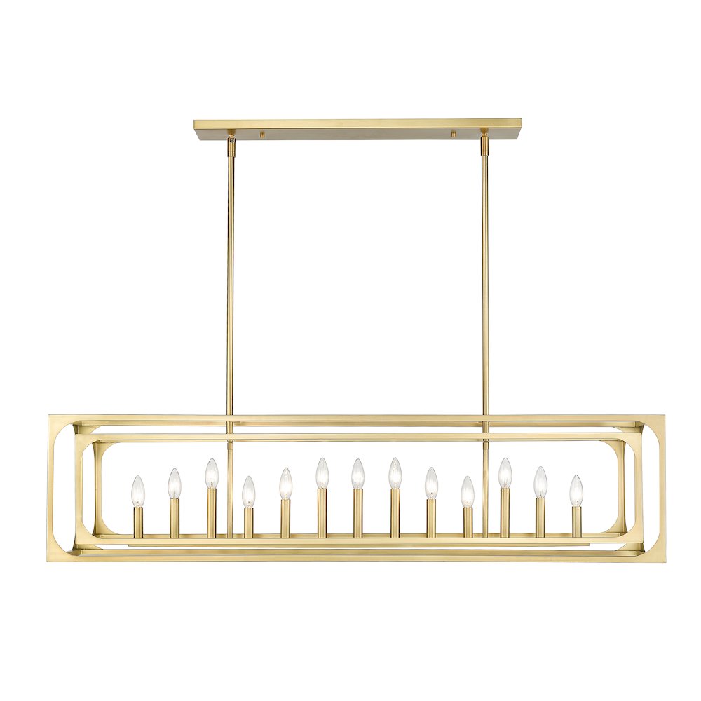 Z-Lite 13 Light Linear Chandelier